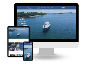 Yacht Charter website design