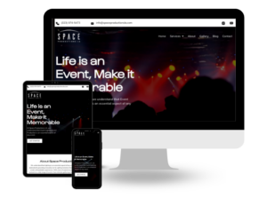 space productions LA website design