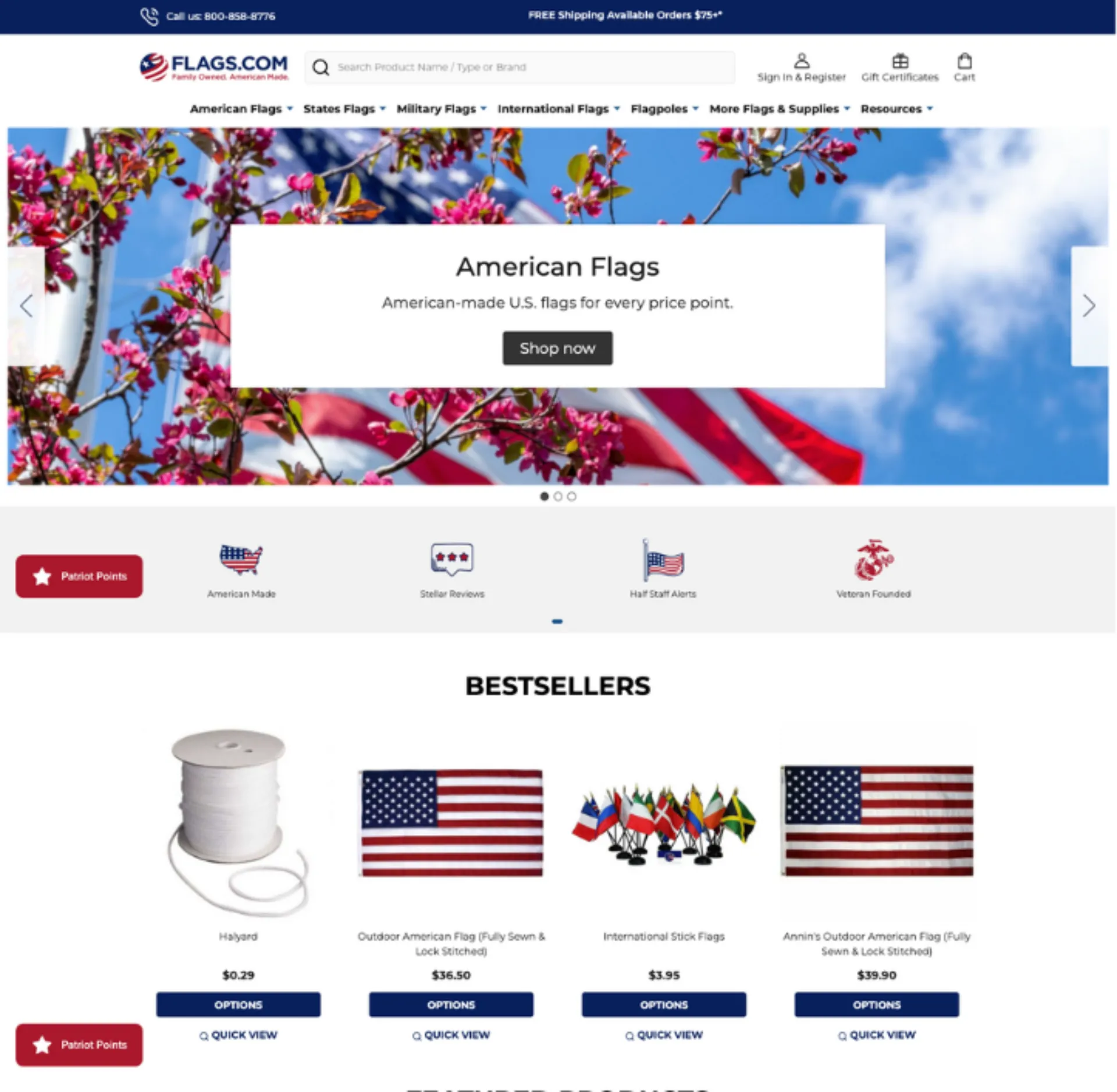 flags.com website